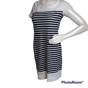 Banana Republic Cotton striped summer dress Small